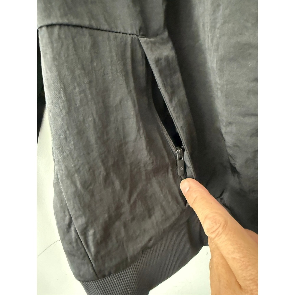 Lululemon Non-Stop Bomber Jacket Black Women PrimaLoft New NWT 8 Corporate Logo - Picture 12 of 16